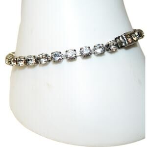Vintage Classy Classic Rhinestone Tennis Bracelet
